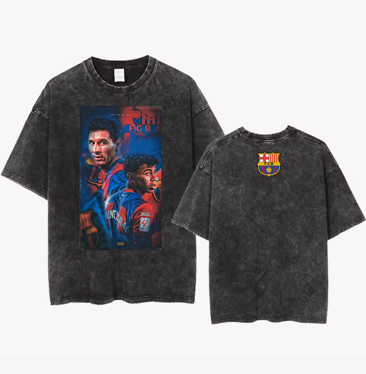 Messi x Yamal Tshirt Barcelona