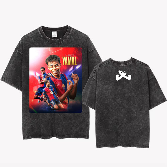 Lamine Yamal Tshirt Barcelona