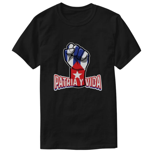 Patria y Vida T-shirt ( MEN SIZE )